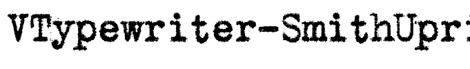 VTypewriter-SmithUpright