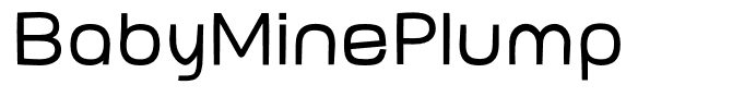 BabyMinePlump