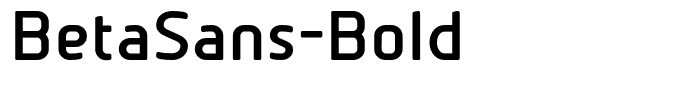 BetaSans-Bold