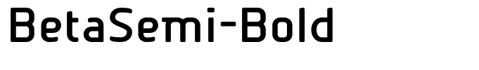BetaSemi-Bold