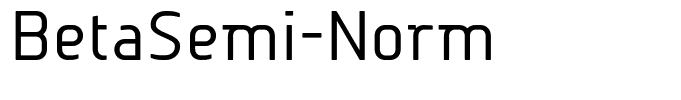 BetaSemi-Norm