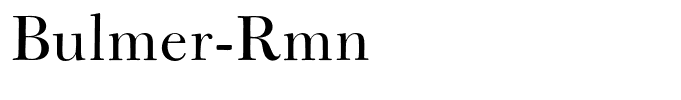 Bulmer-Rmn