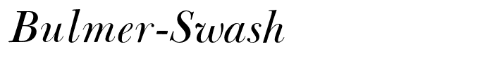 Bulmer-Swash