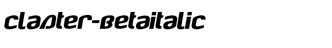 Claster-BETAitalic