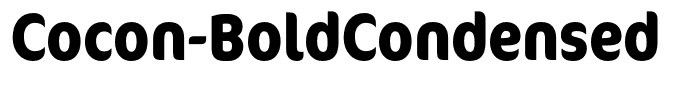 Cocon-BoldCondensed