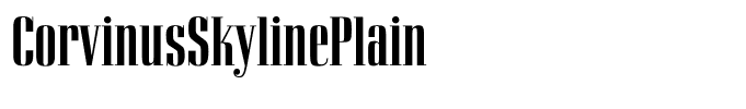 CorvinusSkylinePlain