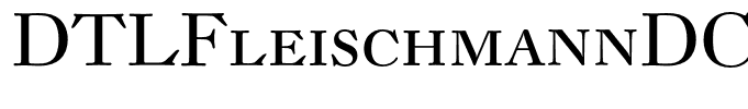 DTLFleischmannDCaps