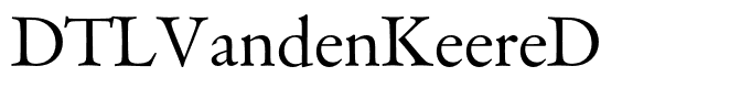 DTLVandenKeereD