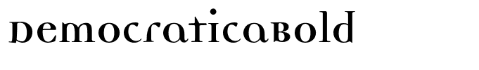 DemocraticaBold
