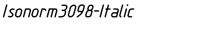 Isonorm3098-Italic