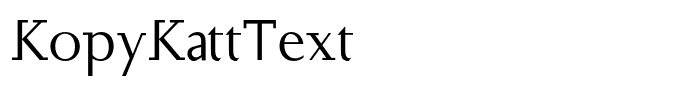 KopyKattText