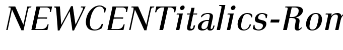 NEWCENTitalics-Roman
