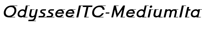 OdysseeITC-MediumItalic