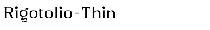 Rigotolio-Thin