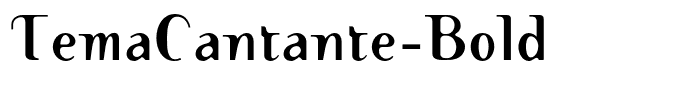 TemaCantante-Bold
