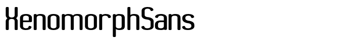 XenomorphSans
