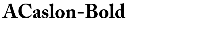 ACaslon-Bold