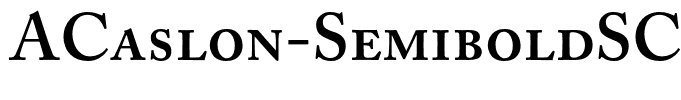 ACaslon-SemiboldSC