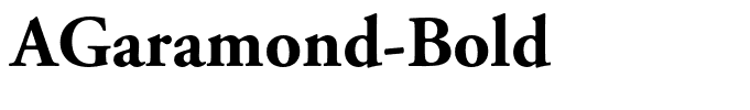 AGaramond-Bold