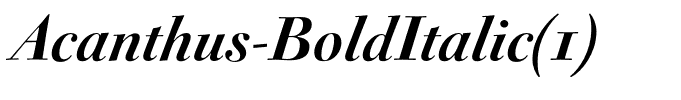 Acanthus-BoldItalic(1)