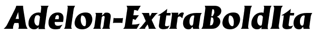 Adelon-ExtraBoldIta