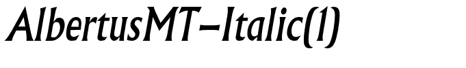 AlbertusMT-Italic(1)