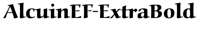 AlcuinEF-ExtraBold
