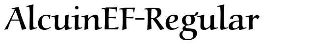 AlcuinEF-Regular