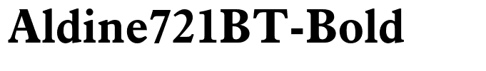 Aldine721BT-Bold