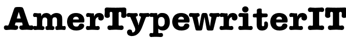 AmerTypewriterITCbyBT-Bold
