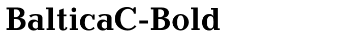 BalticaC-Bold