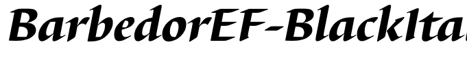 BarbedorEF-BlackItalic