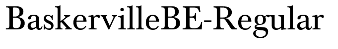 BaskervilleBE-Regular