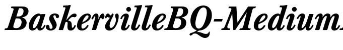 BaskervilleBQ-MediumItalic