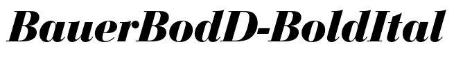 BauerBodD-BoldItal