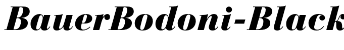 BauerBodoni-BlackItalic