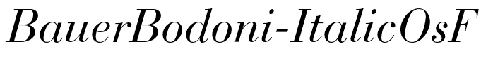 BauerBodoni-ItalicOsF