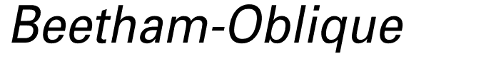 Beetham-Oblique