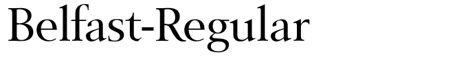 Belfast-Regular
