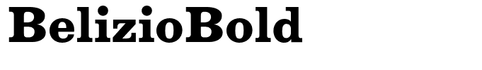 BelizioBold