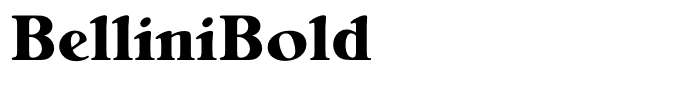 BelliniBold