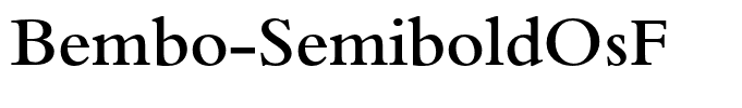 Bembo-SemiboldOsF