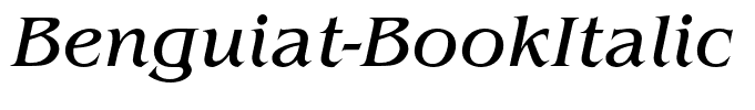 Benguiat-BookItalic