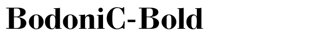 BodoniC-Bold