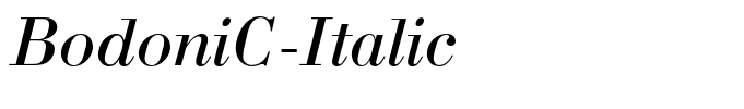 BodoniC-Italic