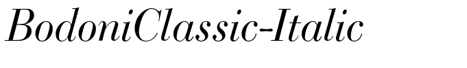 BodoniClassic-Italic