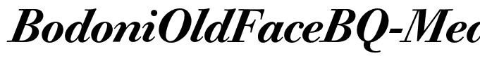 BodoniOldFaceBQ-MediumItalic