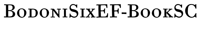 BodoniSixEF-BookSC