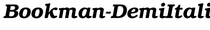 Bookman-DemiItalic