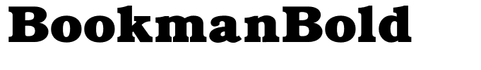 BookmanBold